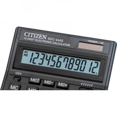 Калькулятор настольный ПОЛНОРАЗМЕРНЫЙ CITIZEN бухг.SDC-444S 12 разр. DP Калькулятор настольный ПОЛНОРАЗМЕРНЫЙ CITIZEN бухг.SDC-444S 12 разр. DP - фото 4