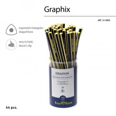 Карандаш чернографитный BV Graphix НВ 21-0004 Карандаш чернографитный BV Graphix НВ 21-0004 - фото 5