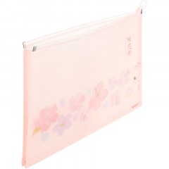 Папка-конверт на молнии zip M&G Sakura Rain, А4, РР, цвет в асс ADM929NT - фото 2