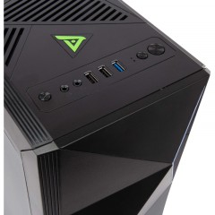 Корпус Hiper A68 черный без БП mATX 1x80mm 1x92mm 2xUSB2.0 1xUSB3.0 audio Корпус Hiper A68 черный без БП mATX 1x80mm 1x92mm 2xUSB2.0 1xUSB3.0 audio - фото 3