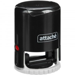 Печать самонаборная круглая Attache 1 круг R40 8010 Печать самонаборная круглая Attache 1 круг R40 8010 - фото 4