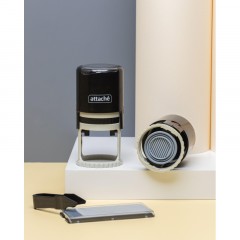 Печать самонаборная круглая Attache 1 круг R40 8010 Печать самонаборная круглая Attache 1 круг R40 8010 - фото 8