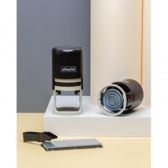 Печать самонаборная круглая Attache 1 круг R40 8010 Печать самонаборная круглая Attache 1 круг R40 8010 - фото 10