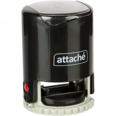 Оснастка для печати круглая Attache R40 черная 9140 Оснастка для печати круглая Attache R40 черная 9140 - фото 3