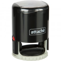 Оснастка для печати круглая Attache R45 черная 9045 Оснастка для печати круглая Attache R45 черная 9045 - фото 3