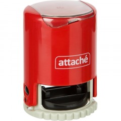 Оснастка для печати круглая Attache R40 красная 9140 Оснастка для печати круглая Attache R40 красная 9140 - фото 3