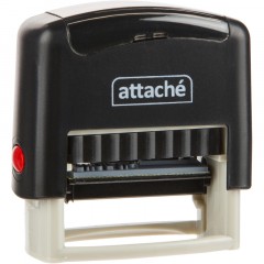 Штамп стандартный Attache Вход.N__ __ __20_г подпись 35х11 9011-T 3.7 Штамп стандартный Attache Вход.N__ __ __20_г подпись 35х11 9011-T 3.7 - фото 3