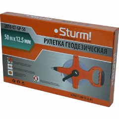 Рулетка 50 м геодез. ФИБЕРГЛАСС, ШТЫК ДЛЯ ФИКСАЦИИ, Sturm! 2010-07-GP-50 - фото 5