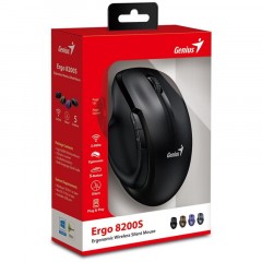 Мышь компьютерная Genius Ergo 8200S Black беспроводная Мышь компьютерная Genius Ergo 8200S Black беспроводная - фото 5