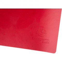 Коврик на стол Exacompta 60х35см экокожа гибкий две стороны чер/крас 29121E Коврик на стол Exacompta 60х35см экокожа гибкий две стороны чер/крас 29121E - фото 3