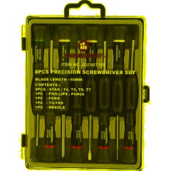 Набор отверток для точной механики TORX, 50 мм, 8 предметов D3750T18S - фото 7