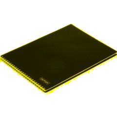 Блокнот А4 80л Attache гребень клетка пластик черн с тиснением - фото 4