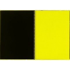 Бизнес-тетрадь А4 120л Attache гребень клетка пластик черн с тиснением - фото 5