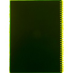 Бизнес-тетрадь А4 120л Attache гребень клетка пластик бордов с тиснен - фото 8