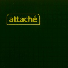 Бизнес-тетрадь А4 120л Attache гребень клетка пластик бордов с тиснен - фото 9