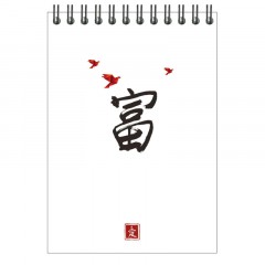 Блокнот А5 100л Mariner Япония клетка, обложка картон,спираль 0024 - фото 6