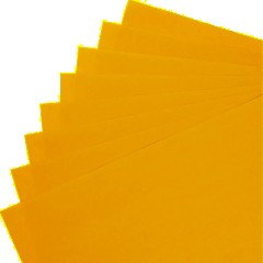 Бумага цветная Attache (желтый пастель), 80г, А4, 100  л - фото 3