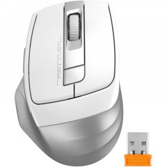 Мышь компьютерная A4Tech Fstyler (FB35C ICY WHITE) оптич/2400dpi/6but Мышь компьютерная A4Tech Fstyler (FB35C ICY WHITE) оптич/2400dpi/6but - фото 2