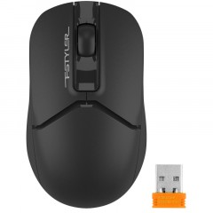 Мышь компьютерная A4Tech Fstyler (FG12S BLACK) оптическая 1200dpi/3but Мышь компьютерная A4Tech Fstyler (FG12S BLACK) оптическая 1200dpi/3but - фото 2