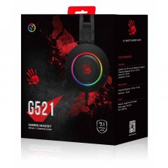 Гарнитура A4Tech Bloody G521 черный 2.3м/USB (G521 (BLACK)) Гарнитура A4Tech Bloody G521 черный 2.3м/USB (G521 (BLACK)) - фото 3