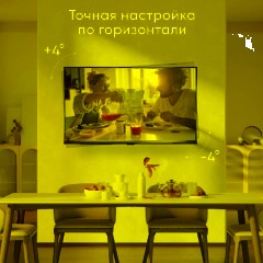 Кронштейн Onkron для телевизора 17-43 наклонно-поворотный, черный M4S - фото 10