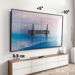 Кронштейн Onkron наклонный для ТВ 60-110, черный UT12 Кронштейн Onkron наклонный для ТВ 60-110, черный UT12 - фото 5