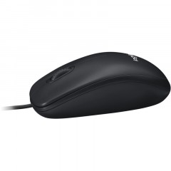 Мышь компьютерная Logitech USB WIRED M100R DARK/GREY (910-006765) Мышь компьютерная Logitech USB WIRED M100R DARK/GREY (910-006765) - фото 4