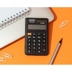 Калькулятор карманный Attache, AEP-100,8р,двойное питание, черн Калькулятор карманный Attache, AEP-100,8р,двойное питание, черн - фото 12