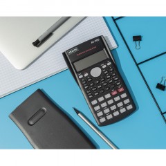 Калькулятор научный Attache AS-300,10р,2 стр,пит.от бат.,240 фун,темн.сер - фото 12