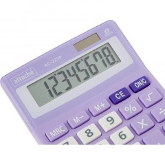 Калькулятор настольный КОМП Attache, AС-223P,8р,дв. пит, фиолет,134x107x34 Калькулятор настольный КОМП Attache, AС-223P,8р,дв. пит, фиолет,134x107x34 - фото 7