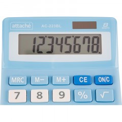 Калькулятор настольный КОМП Attache, AС-223BL,8р,дв. пит, голуб,134x107x34 Калькулятор настольный КОМП Attache, AС-223BL,8р,дв. пит, голуб,134x107x34 - фото 11