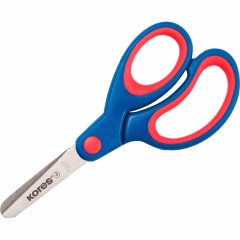 Ножницы детские Kores Softgrip 13 см с пласт. прорезин. ассимитр. ручками Ножницы детские Kores Softgrip 13 см с пласт. прорезин. ассимитр. ручками - фото 3