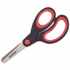 Ножницы детские Kores Softgrip 13 см с пласт. прорезин. ассимитр. ручками Ножницы детские Kores Softgrip 13 см с пласт. прорезин. ассимитр. ручками - фото 7
