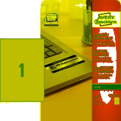 Этикетки самоклеящиеся L6013-20 Серебристые, 210х297 мм,L, 20л./уп. - фото 2