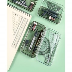 Набор чертежный M&G, 8 предметов, в металлической коробке - фото 13