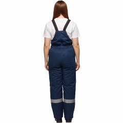 Костюм рабочий зимний жен з43-КПК син/вас (р.44-46) 158-164 (серия З) - фото 7