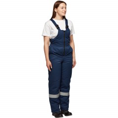 Костюм рабочий зимний жен з43-КПК син/вас (р.44-46) 158-164 (серия З) - фото 8