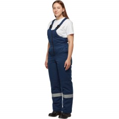 Костюм рабочий зимний жен з43-КПК син/вас (р.44-46) 158-164 (серия З) - фото 9