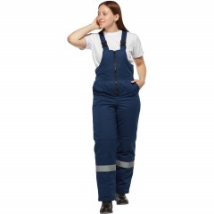 Костюм рабочий зимний жен з43-КПК син/вас (р.44-46) 158-164 (серия З) - фото 11