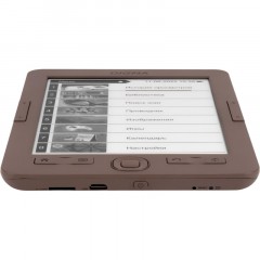 Книга электронная Digma E60C 6 E-ink HD Pearl 4Gb/microSDHC коричневый Книга электронная Digma E60C 6 E-ink HD Pearl 4Gb/microSDHC коричневый - фото 5