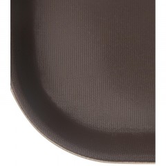 Поднос прорезин.прямоуг.14''х18''(455х355) корич., кт06 Поднос прорезин.прямоуг.14''х18''(455х355) корич., кт06 - фото 2