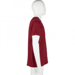 Футболка (160 г.) с кор.рукавом бордовый (M) Футболка (160 г.) с кор.рукавом бордовый (M) - фото 3