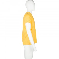Футболка (160 г.) с кор.рукавом желтый (M) Футболка (160 г.) с кор.рукавом желтый (M) - фото 3