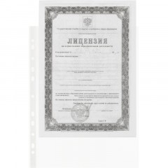 Файл-вкладыш А4, 45мкм, рифленые     100 шт/уп - фото 3