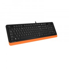 Набор клавиатура+мышь A4Tech Fstyler F1010 кл:черн/оранж м:черн/оранж USB - фото 3