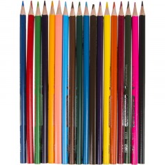 Карандаши цветные Deli Color Emotion EC00210 3-гран. липа 18цв/наб Карандаши цветные Deli Color Emotion EC00210 3-гран. липа 18цв/наб - фото 2