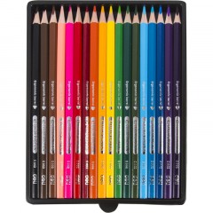 Карандаши цветные Deli Color Emotion EC00210 3-гран. липа 18цв/наб Карандаши цветные Deli Color Emotion EC00210 3-гран. липа 18цв/наб - фото 3