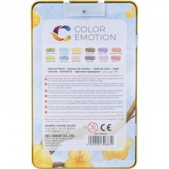 Карандаши цветные Deli EC00205 Color Emotion липа 12цв/наб. мет.кор Карандаши цветные Deli EC00205 Color Emotion липа 12цв/наб. мет.кор - фото 6