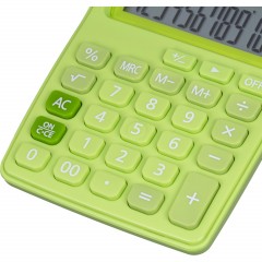 Калькулятор карманный Deli E1122, 12-р, дв.пит., 120x86мм, зеленый - фото 6