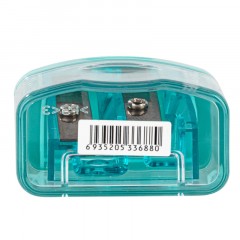 Точилка для карандашей ручная Deli E0576 Cubic 2отв пластик ассорти Точилка для карандашей ручная Deli E0576 Cubic 2отв пластик ассорти - фото 6